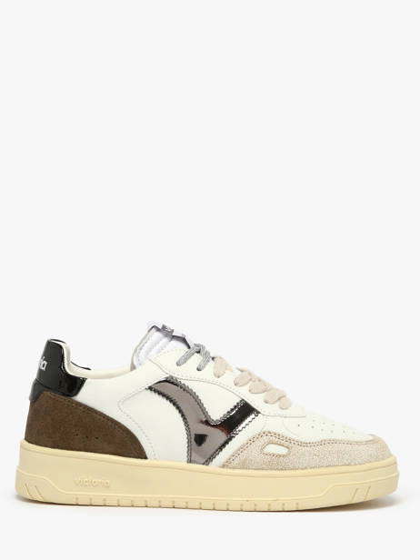 Sneakers Uit Leder Victoria Groen accessoires 1257135